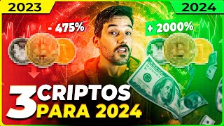 3 CRIPTOMOEDAS PROMISSORAS PARA INVESTIR PARA 2024 [upl. by Lanaj875]