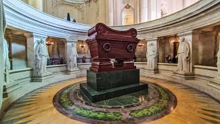 Dome of Les Invalides Napoleons tomb Paris [upl. by Yanehc]