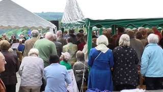 Ostdeutsche Landeshymnen und Deutschlandlied  Schloss Burg 2016 [upl. by Novad]