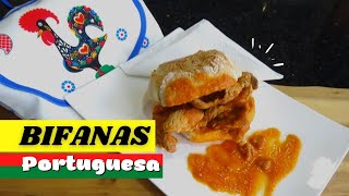 BIFANAS À PORTUGUESA  RECEITA FÁCIL [upl. by Adnuhser509]