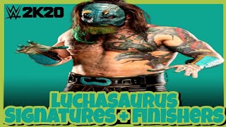 Luchasaurus Signatures  Finishers [upl. by Abramo]