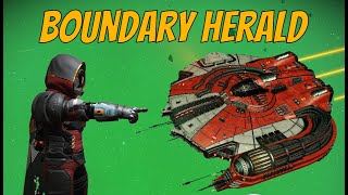 A deep dive into the Boundary Herald No Mans Sky new ship [upl. by Tooley16]