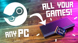 Make your own external Steam Games drive  TUTORIAL [upl. by Peedsaj222]