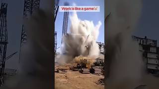 Work is like a game🤡 adamrose funny constructioncomedy construction [upl. by Robison]