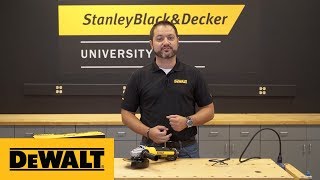 DEWALT® Corded Brushless Grinders Feature Overview [upl. by Mcmath]