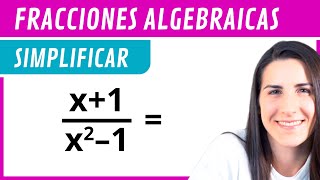 SIMPLIFICACIÓN de FRACCIONES Algebraicas 🍕 [upl. by Jarlen]