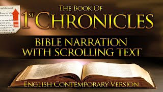 Holy Bible 1st Chronicles  Bible Narration with Text Contemporary Version [upl. by Benita]