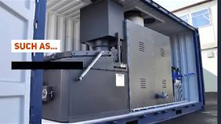 Containerised Incinerators  Mobile Waste Incineration  Inciner8 [upl. by Carisa]