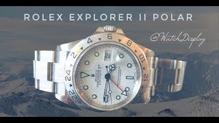 Rolex Explorer II 16570 Polar [upl. by Aniat401]