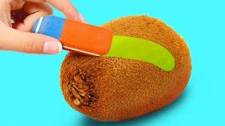 45 FUN AND YUMMY FRUIT LIFE HACKS [upl. by Joellyn84]