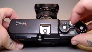 Hasselblad Xpan II  A Detailed Look Of The Camera Body SILENT POV [upl. by Ellehcil963]