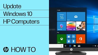 Update Windows 10  HP Computers  HP Support [upl. by Aisel94]