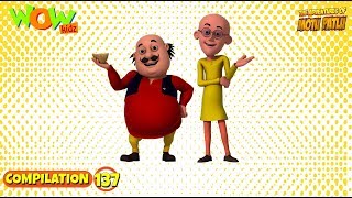 Motu Patlu  Non stop 3 episodes  3D Animation for kids  137 [upl. by Notfilc]