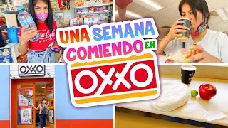 😱 UNA SEMANA COMIENDO en EL OXXO 🌭🌯¡YA PROBÉ DE TODO ¿SUBÍ DE PESO 🐷¿CUÁNTO GASTÉ💸  Conny Merlin [upl. by Hceicjow881]