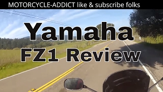 Yamaha fz1 Review Full Review by owner 1000cc Motorcycle Review [upl. by Jerrome]