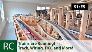 S1 E5 Tracklaying Wiring DCC and More [upl. by Yram]