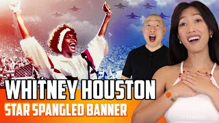 Whitney Houston  National Anthem Star Spangled Banner Super Bowl 1991 Reaction [upl. by Manus]