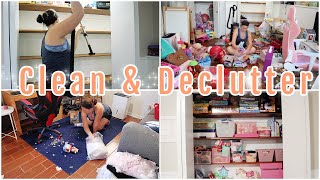 MAJOR DECLUTTER  ORGANIZE  CLEAN WITH ME  CLEANING MOTIVATION [upl. by Albion]