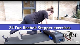 24 Aerobic Stepper Exercises Reebok Deck [upl. by Winslow]