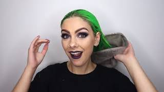 TOXIC UV GREEN HAIR DYE TUTORIAL [upl. by Eade]