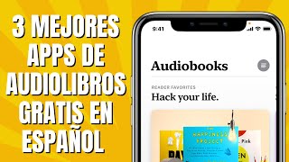 Las 3 MEJORES Apps De Audiolibros GRATIS En Español [upl. by Mirisola896]