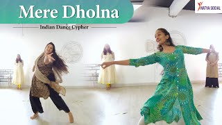 Mere Dholna  Bhool Bhulaiyaa  Indian Dance Cypher  Hyderabad  Natya Social Workshop [upl. by Alrich607]