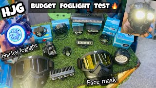 HJG Best Budget Foglight Test 🔥  HJG Foglight For Bike [upl. by Downes]