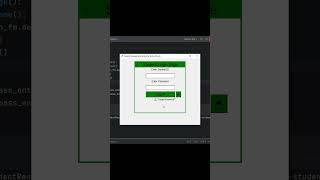 student database system using python tkinter python full video on channel technocloudss coding [upl. by Yrred]