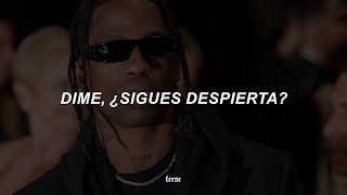 Travis Scott  I KNOW  Sub Español [upl. by Charin379]