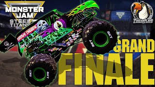 Gravediggers Epic Showdown Monster Jam Steel Titans 2 Grand Finale in Orlando [upl. by Falzetta]