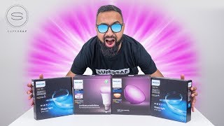 Philips Hue Smart Lighting Kit Unboxing amp Overview AD [upl. by Werna333]