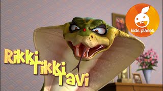 RIKKI TIKKI TAVI Episode 13  cartoons for kids  stories for children  Jungle book by R Kipling [upl. by Akcirre]