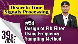 How to Design FIR Filters using frequency sampling method  Discrete Time Signal Processing [upl. by Grosvenor]