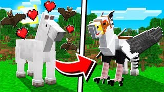 How to GET FLYING HORSES in Minecraft TUTORIAL [upl. by Anahsed]