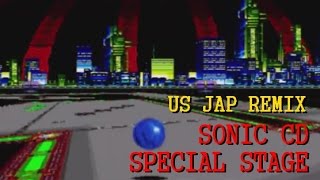 Sonic CD  Special StageUS JAP Remix [upl. by Anairad]