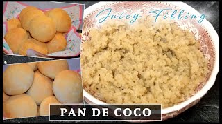 JUICY PAN DE COCO FILLING RECIPE   Bukayo Super Marie [upl. by Drofub]