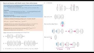 Basis von Summe und Schnitt simultan bestimmen [upl. by Andreana931]