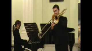 Henri Tomasi  Trombone Concerto Ricardo Mollá Albero [upl. by Batruk855]