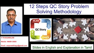 12 Steps QC Story Problem Solving Methodology [upl. by Saber]