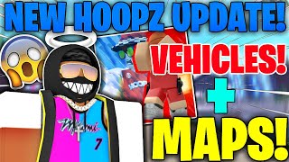 THIS NEW HOOPZ UPDATE IS INSANE😱  VEHICLES  NEW MAP  MORE  Roblox [upl. by Aduh183]