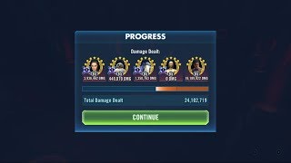 HSTR 24m damage resistance run Tips and tricks [upl. by Farrish733]