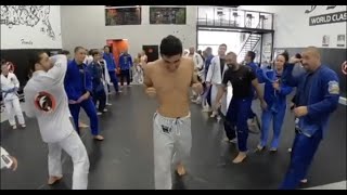 JiuJitsu Belt Gauntlet Tradition [upl. by Mildrid481]