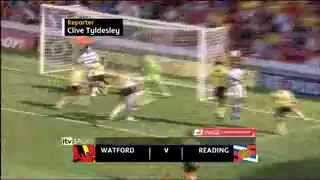 Watford v Reading Ghost Goal [upl. by Ahsikahs]