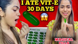 😱Shocked😱I ate VitE Tablets for 30DaysMagical Results [upl. by Horacio]