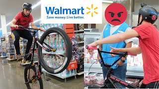 WHEELING THROUGH WORLDS BIGGEST WALMART KICKED OUT [upl. by Neirod804]