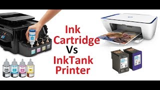 Ink Cartridge Printer vs InkTank Printer  Epson Hp Canon Brother [upl. by Navarro]