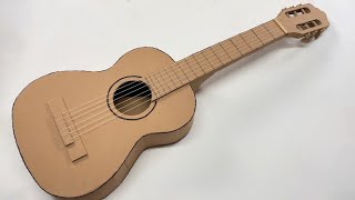 CÓMO HACER UNA GUITARRA DE CARTÓN [upl. by Reyaht]