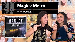 Maglev Metro  Making micro moves amp manageable mastery  Board Game Review [upl. by Darsie]