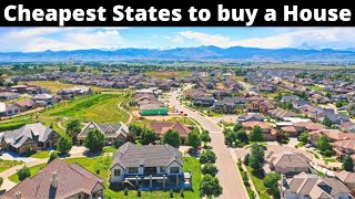 15 States to Buy Cheapest House Property in USA [upl. by Nitsrek]