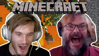 I burned down PewdiePies Minecraft house [upl. by Baecher]